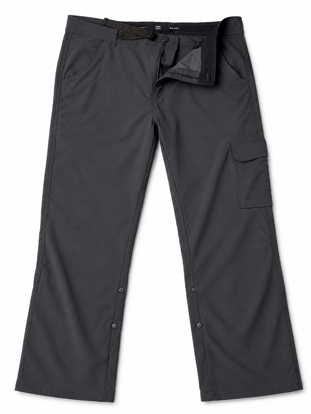 Prana Men's Charcoal Cargo Pants with Utility Pockets